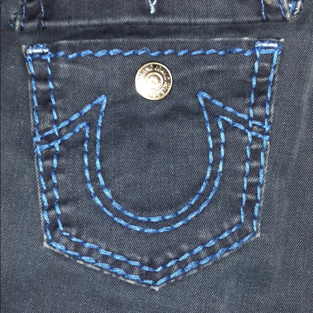 Blue True Religion Skinny Jeans